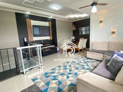 Cobertura com 3 dormitórios à venda, 102 m² por R$ 305.000,00 - Chácara - Betim/MG