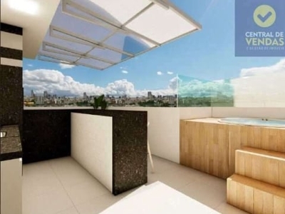 Cobertura com 4 quartos à venda na Rua dos Uaicás, 525, Santa Mônica, Belo Horizonte, 95 m2 por R$ 599.000