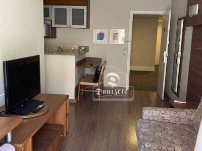 Flat com 1 dormitório à venda, 37 m² por r$ 279.999,90 - barcelona - são caetano do sul/sp
