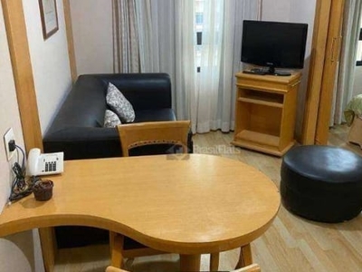 Flat com 1 dormitório para alugar, 30 m² por R$ 1.600,00/mês - Pinheiros - São Paulo/SP