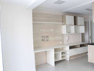 Flat com 1 dormitório para alugar, 35 m² por R$ 2.600,00/mês - Brooklin Paulista - São Paulo/SP