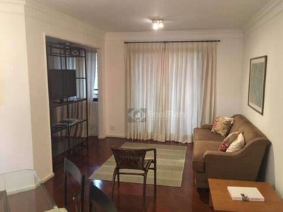 Flat com 3 dormitórios para alugar, 139 m² por R$ 6.100,00/mês - Indianópolis - São Paulo/SP