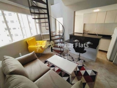 Lindo Apartamento Duplex na Vila Nova Conceição, Totalmente mobiliado!!! - São Paulo - SP