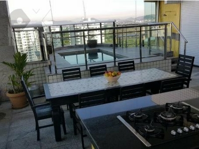 Penthouse em Barra da Tijuca, Rio de Janeiro/RJ de 265m² 3 quartos à venda por R$ 3.149.000,00