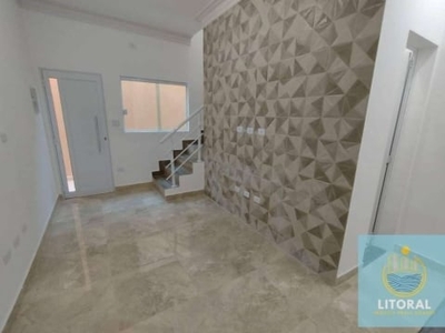 Sobrado à venda, 54 m² por R$ 290.000,00 - Vila Guilhermina - Praia Grande/SP