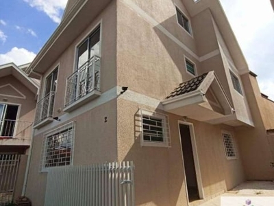 Sobrado com 3 dormitórios, 126 m² - venda por r$ 790.000,00 ou aluguel por r$ 3.484,47/mês - santa felicidade - curitiba/pr