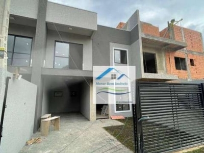 Sobrado com 3 dormitórios à venda, 123 m² por R$ 650.000,00 - Iguaçu - Araucária/PR