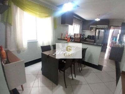 Sobrado com 3 dormitórios à venda, 161 m² por R$ 820.000,00 - Aviação - Praia Grande/SP