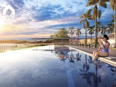 Terreno Beira Mar Alphaville Três Praias, com 636m², no melhor e mais luxuoso condomínio em constr