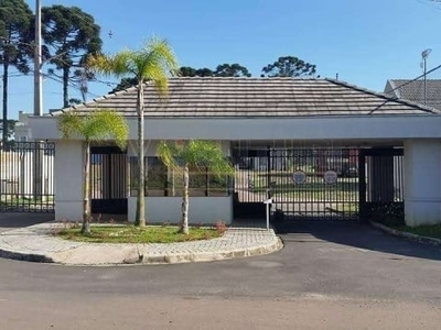Terreno em condomínio fechado à venda na Rua Tavares de Lyra, 3638, Iná, São José dos Pinhais por R$ 400.000