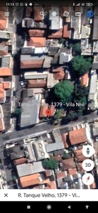 Terreno em Vila Nivi, São Paulo/SP de 1500m² à venda por R$ 3.188.000,00