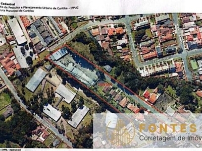 Terreno medindo 6.000m² em santa felicidade em uma região com ótima infraestrutura comercial/residencial/industrial