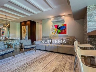 Apartamento à venda 100% mobiliado com 2 suítes, 222 m² por r$ 1.100.000