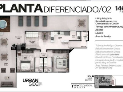 Apartamento à venda, 146 m² por r$ 731.370,00 - vila operária - itajaí/sc