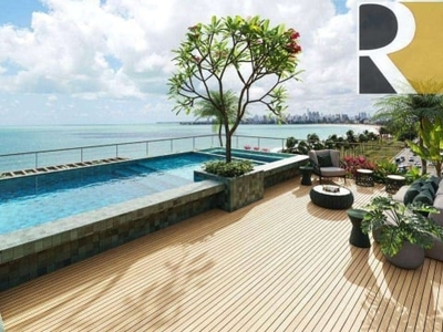 Apartamento à venda, 61 m² por r$ 819.000,00 - jardim oceania - joão pessoa/pb