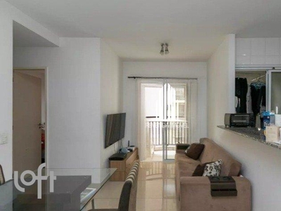 Apartamento à venda em Campo Belo com 44 m², 2 quartos, 1 vaga