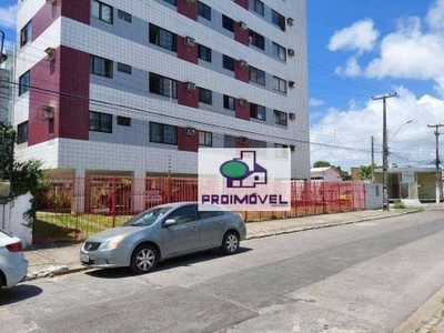 Apartamento com 1 dormitório à venda, 40 m² por r$ 200.000,00 - piedade - jaboatão dos guararapes/pe