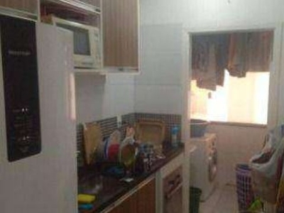 Apartamento com 2 dormitórios à venda, 53 m² por r$ 260.000,00 - bairro da vossoroca - sorocaba/sp