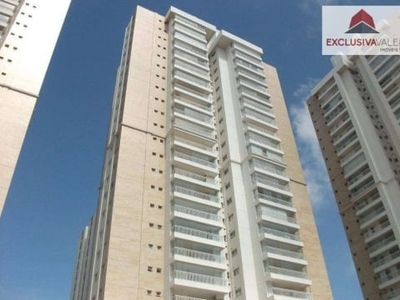 Apartamento com 3 dormitórios para alugar, 125 m² por r$ 6.563,06/mês - jardim aquarius - são josé dos campos/sp