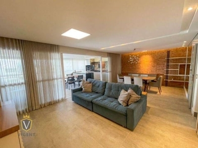 Apartamento mobiliado para alugar, 3 suítes, art prime, vila arens - jundiaí/sp