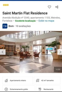 Apartamento para aluguel tem 42 metros quadrados com 1 quarto em Meireles - Fortaleza - Ce