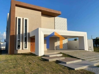 Casa alto padrão no alphaville sergipe, conceito moderno excelente acabamento