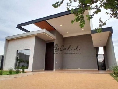 Casa com 3 dormitórios à venda, 233 m² por r$ 1.980.000,00 - vila do golf - ribeirão preto/sp
