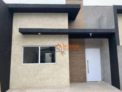 Casa com 3 dormitórios à venda, 83 m² por r$ 570.000,00 - vila nova bonsucesso - guarulhos/sp