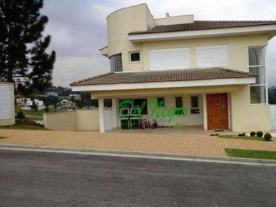 Casa com 4 dormitórios, 413 m² - venda ou aluguel - alphaville granja viana.