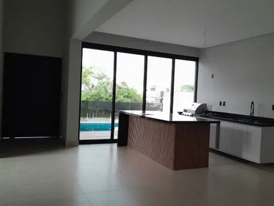 Casa térrea nova com piscina no Alphaville 3 em Sorocaba