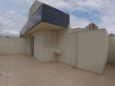 Cobertura com 2 dormitórios à venda, 100 m² por r$ 449.000,00 - nova suíça - belo horizonte/mg
