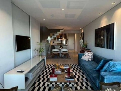 Cobertura com 3 dormitórios à venda, 211 m² por r$ 1.789.000,00 - edifício jatobá - indaiatuba/sp