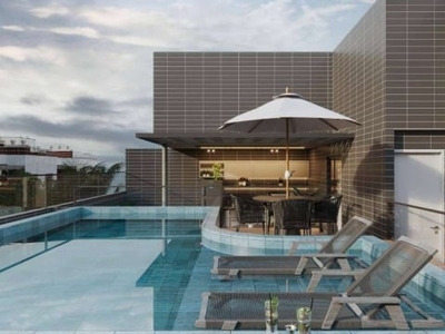 Cobertura duplex com piscina e espaço gourmet privativos
