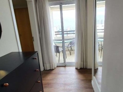 Flat com 1 dormitório, 44 m² - venda por r$ 265.000,00 ou aluguel por r$ 4.895,00/mês - centro - santo andré/sp