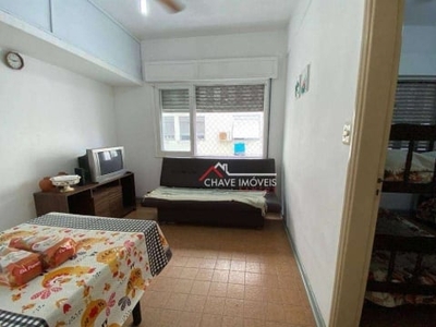 Studio com 1 dormitório para alugar, 39 m² por r$ 1.900,02/mês - embaré - santos/sp