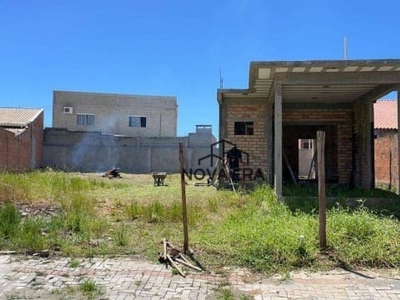Terreno à venda, 403 m² por r$ 340.000,00 - loteamento gaivota - balneário piçarras/sc