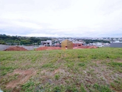 Terreno com linda vista e projeto aprovado na prefeitura à venda, 360 m², por r$ 608.000 - swiss park - campinas/sp