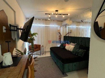 Aluguel sem garantia - studio com 1 dormitório, 20 m² - venda por r$ 240.000 ou aluguel por r$ 2.450/mês - jardim das vertentes - são paulo/sp