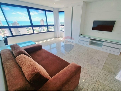 Apartamento em Ponta Negra, Natal/RN de 54m² 1 quartos para locação R$ 2.400,00/mes