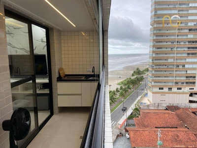 Apartamento em Vila Caiçara, Praia Grande/SP de 44m² 1 quartos à venda por R$ 399.000,00