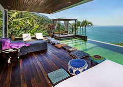 Rio033 - Belíssima mansão de luxo com piscina no Joa
