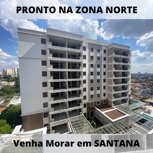 Apartamento 80m² 3 dormitórios com Suite, 02 vagas de garagem determinadas em Santana SP