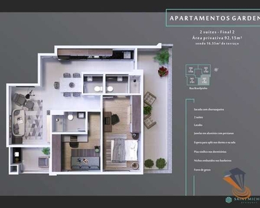 Apartamento à venda, 66 m² por R$ 590.000,00 - Kobrasol - São José/SC