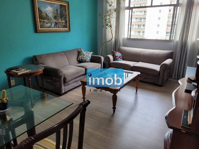 Apartamento à venda, 87 m² por R$ 480.000 - Campo Grande - Santos/SP