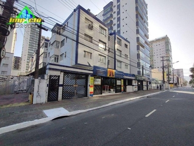 Apartamento com 1 dormitório à venda, 50 m² por R$ 225.000,00 - Caiçara - Praia Grande/SP