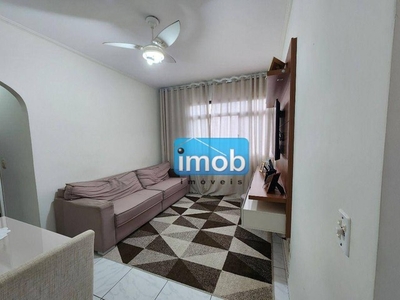 Apartamento com 1 dormitório à venda, 80 m² por R$ 350.000,00 - Aparecida - Santos/SP