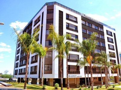 Apartamento com 1 dormitório para alugar, 34 m² por R$ 3.128,03 - Noroeste - Brasília/DF