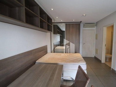 Apartamento com 1 dormitório para alugar, 39 m² por R$ 3.674,96/mês - Brooklin - São Paulo