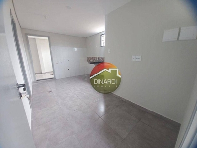 Apartamento com 1 dormitório para alugar, 40 m² por R$ 1.100,01/mês - Jardim Irajá - Ribei