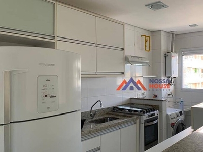 Apartamento com 1 dormitório para alugar, 54 m² por R$ 4.200,02/mês - Gonzaga - Santos/SP